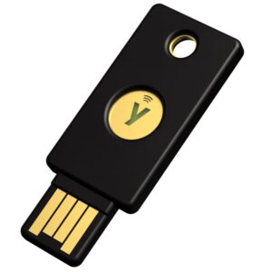 Yubico YubiKey 5 NFC - Side Profile With Key Feature | Authentic Curat Cart Stock