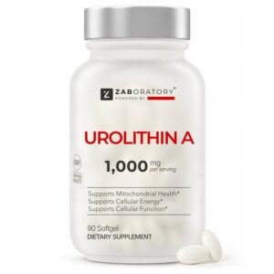 Discover ZAB Urolithin A Supplement, a premium import supporting mitochondrial health and energy. Available at Curat Cart.