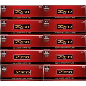 Discover ZEN King Size Cigarette Tubes, a premium import favored by connoisseurs, available at Curat Cart.