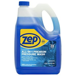Zep All-in-1 Pressure Washing Concentrate, a premium import for versatile cleaning. Available at Curat Cart.