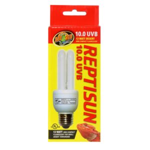Discover the premium imported Zoo Med ReptiSun Compact Lamp, perfect for enhancing your terrarium's UVB needs at Curat Cart.